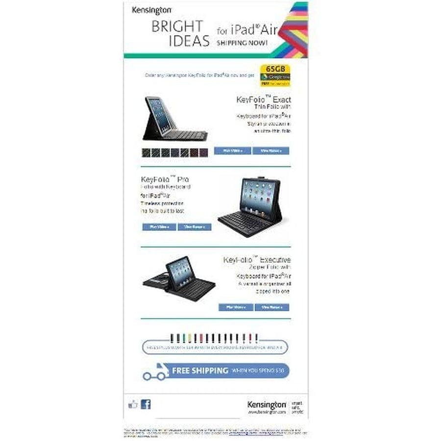 Souris Kensington K72355EU             Noir