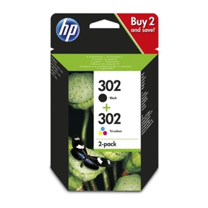 Cartouche d'encre originale HP 302 (2 pcs)