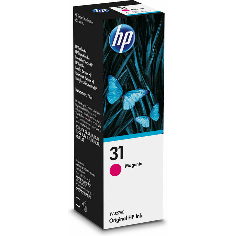 Encre pour Recharger des Cartouches HP 31 Magenta