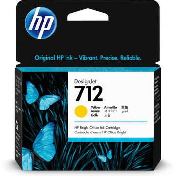 Cartouche d'encre originale HP 712 Jaune