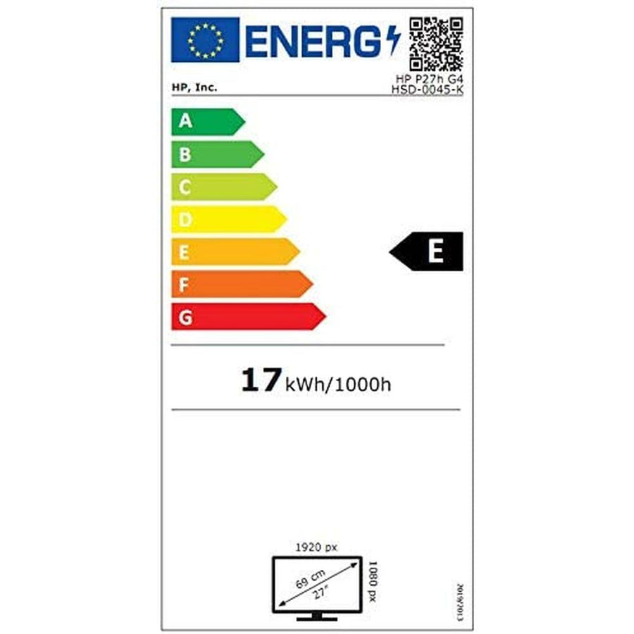 Écran HP 7VH95AA#ABB FHD IPS 27