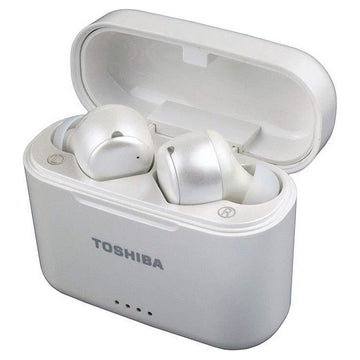 Casques Bluetooth avec Microphone Toshiba RZE-BT1050EW Blanc