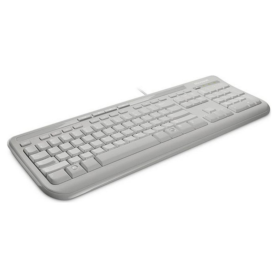 Clavier Microsoft 600  Blanc QWERTY