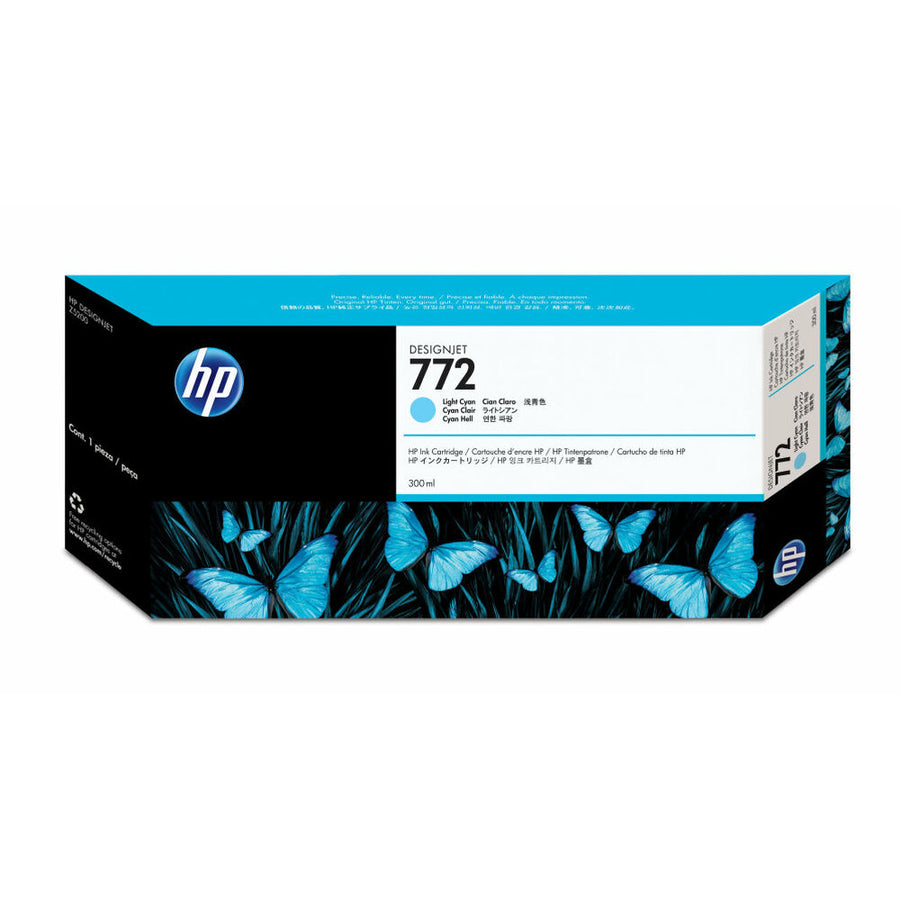 Cartouche d'encre originale HP 772 Cyan