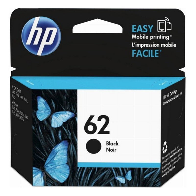 Cartouche d'encre originale HP 62 Noir