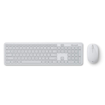 Souris & clavier Microsoft Bluetooth Desktop Bluetooth 4.0 Gris clair AZERTY