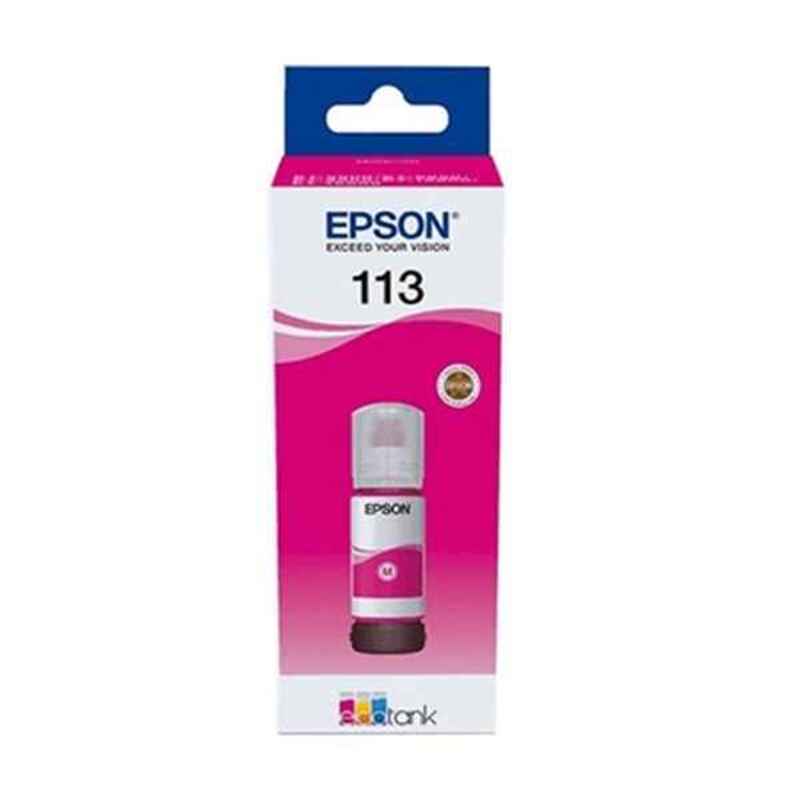 Encre pour Recharger des Cartouches Epson Ecotank 113 Magenta 70 ml