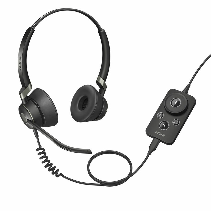 Casques avec Microphone Jabra 5099-610-189         Noir