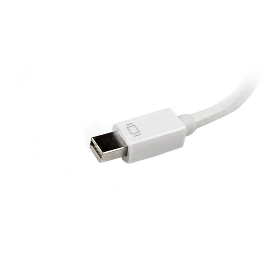 Adaptateur Mini DisplayPort vers VGA/DVI/HDMI Startech MDP2VGDVHDW Blanc