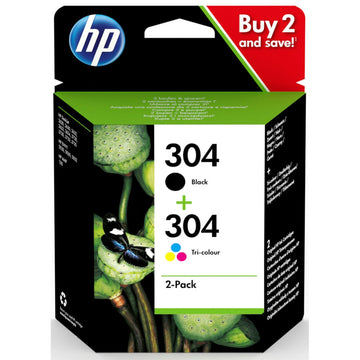 Cartouche d'encre originale HP 304 Multicouleur