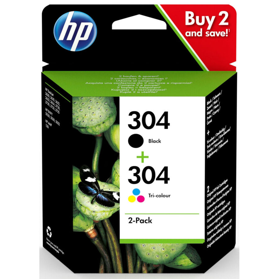 Cartouche d'encre originale HP 304 Multicouleur