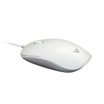 Souris V7 MU200-WHT            Blanc