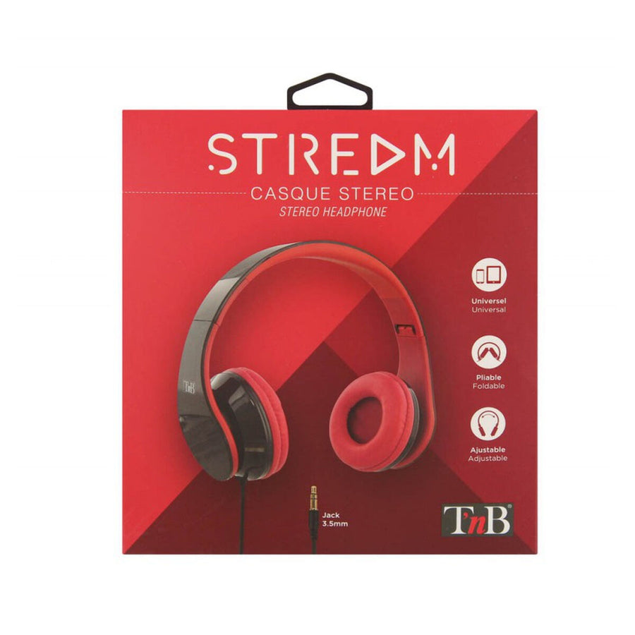 Casque TNB CSSTREAMRD Noir