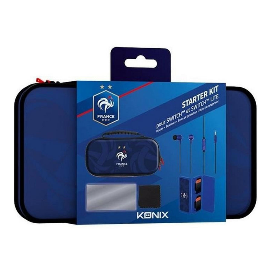 Set d'accessoires KONIX Starter France FFF Nintendo Switch