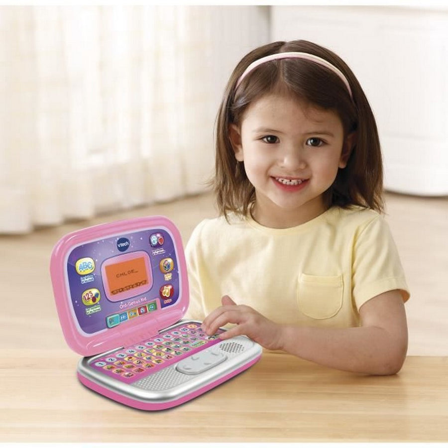 Ordinateur portable Vtech Ordi Genius Kid Rose Jouet éducatif Interactif