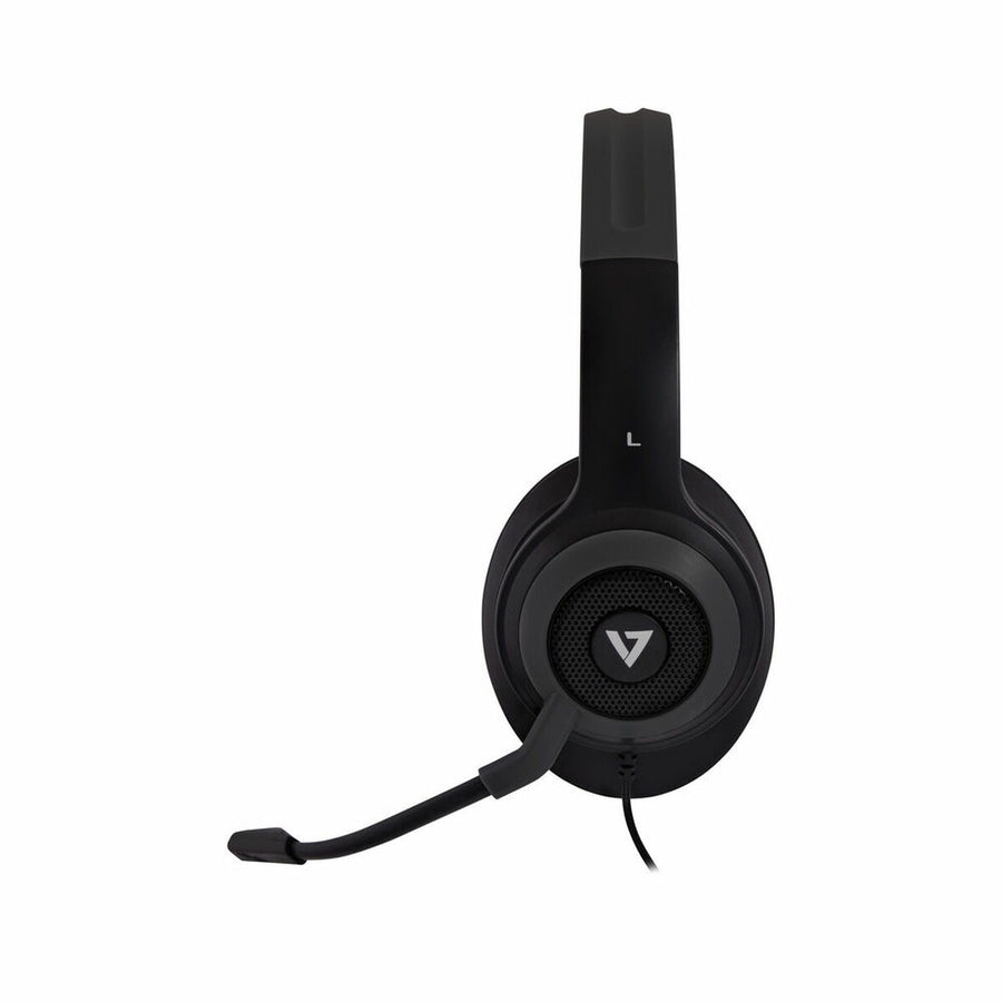 Casques avec Microphone V7 HC701                Noir