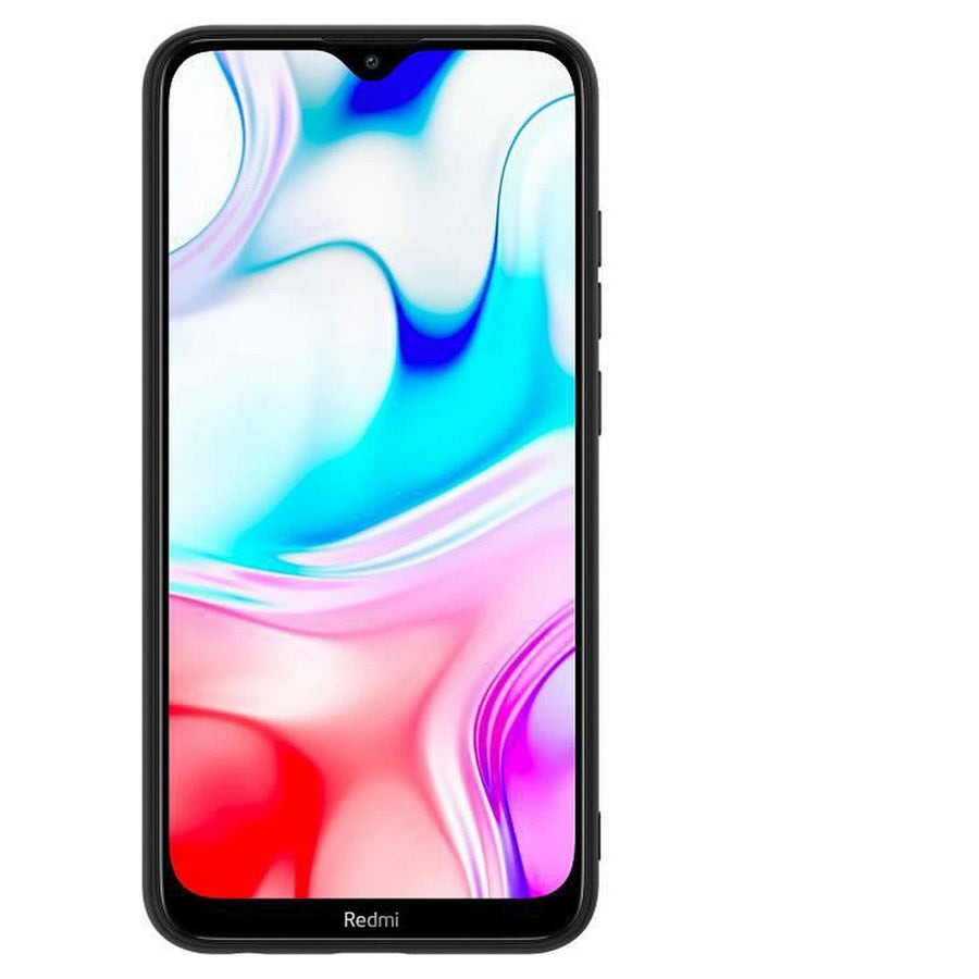 Protection pour téléphone portable Modelabs Écran de protection en verre trempé Noir TPU Xiaomi Redmi 8/8A