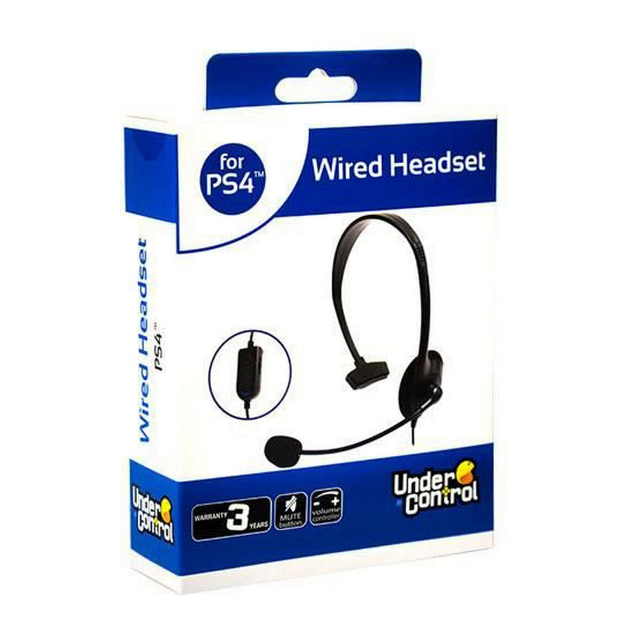 Casque audio Under Control PS4