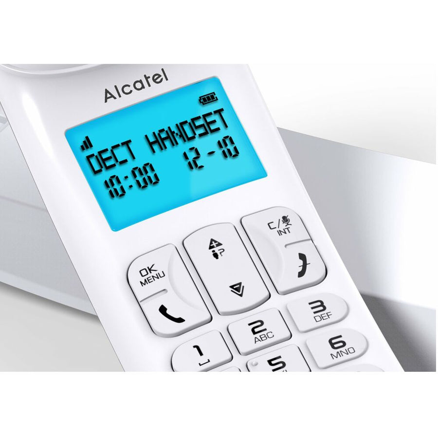Téléphone Sans Fil Alcatel Gris LCD DECT