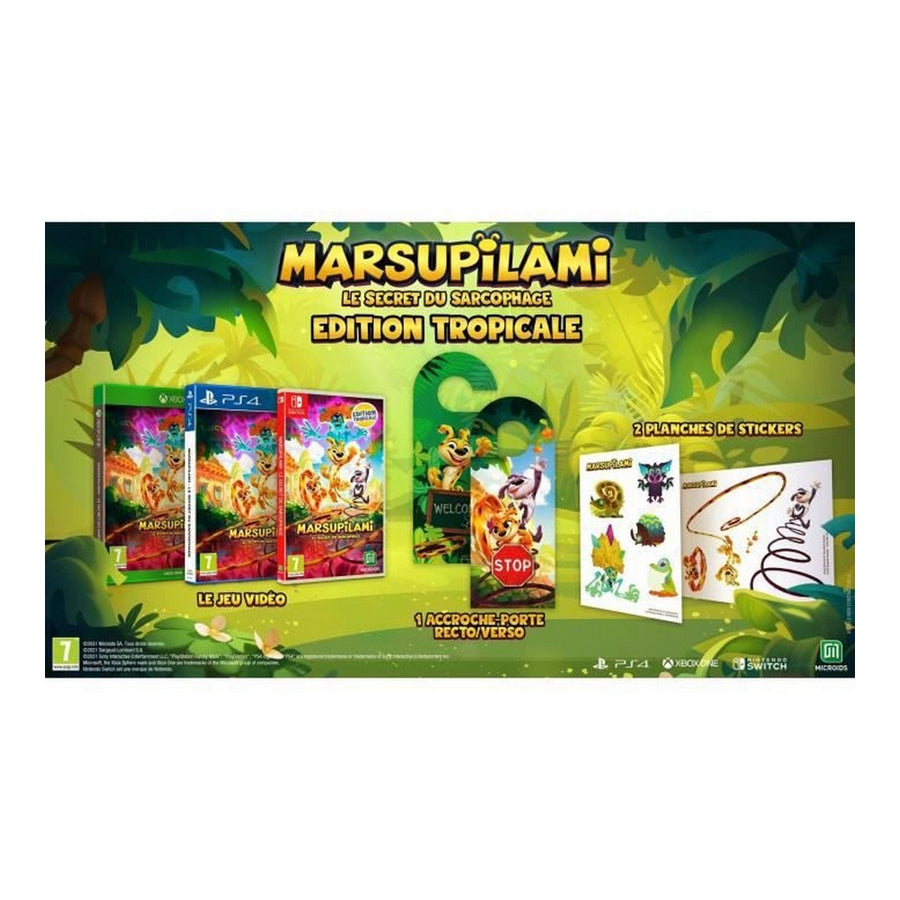 Jeu vidéo PlayStation 4 Microids Marsupilami Hoobadventure: Tropical Edition