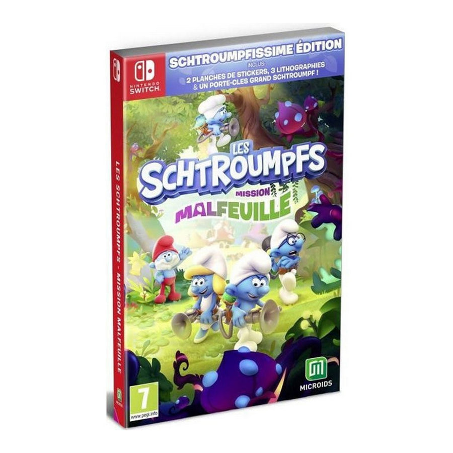 Jeu vidéo pour Switch Microids The Smurfs: Mission Malfeuille