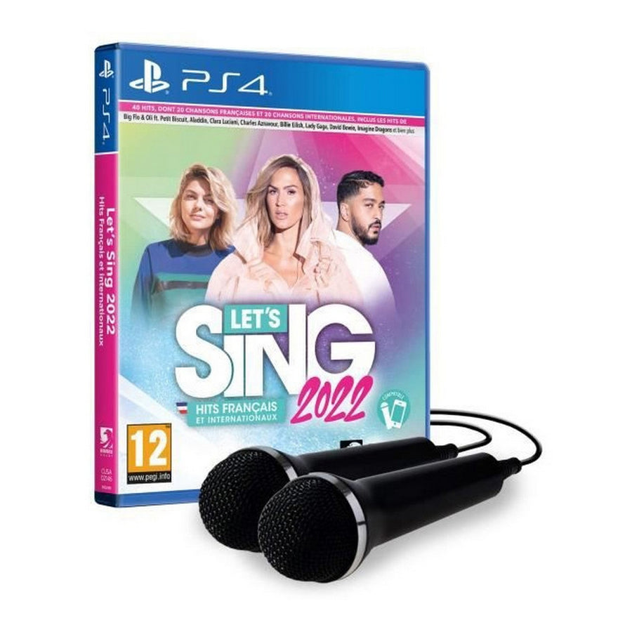 Jeu vidéo PlayStation 4 Ravenscourt Let's Sing 2022 2 x Microphone