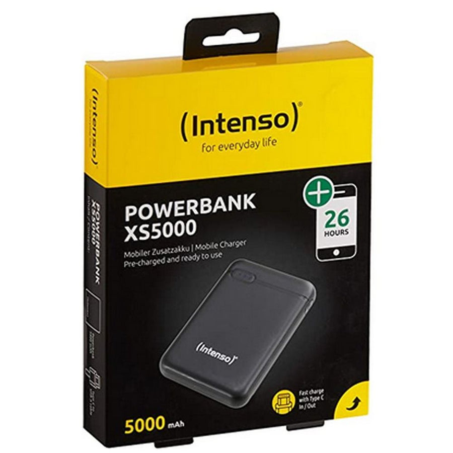 Powerbank INTENSO XS5000 Noir 5000 mAh (Reconditionné A)