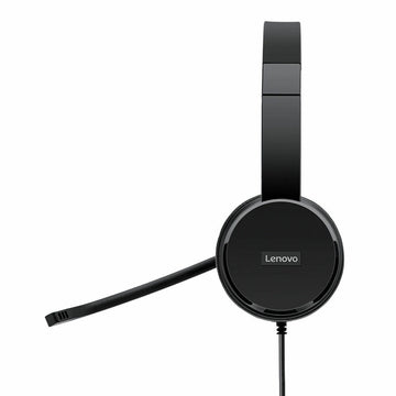 Casques avec Microphone Lenovo 4XD0X88524           Noir