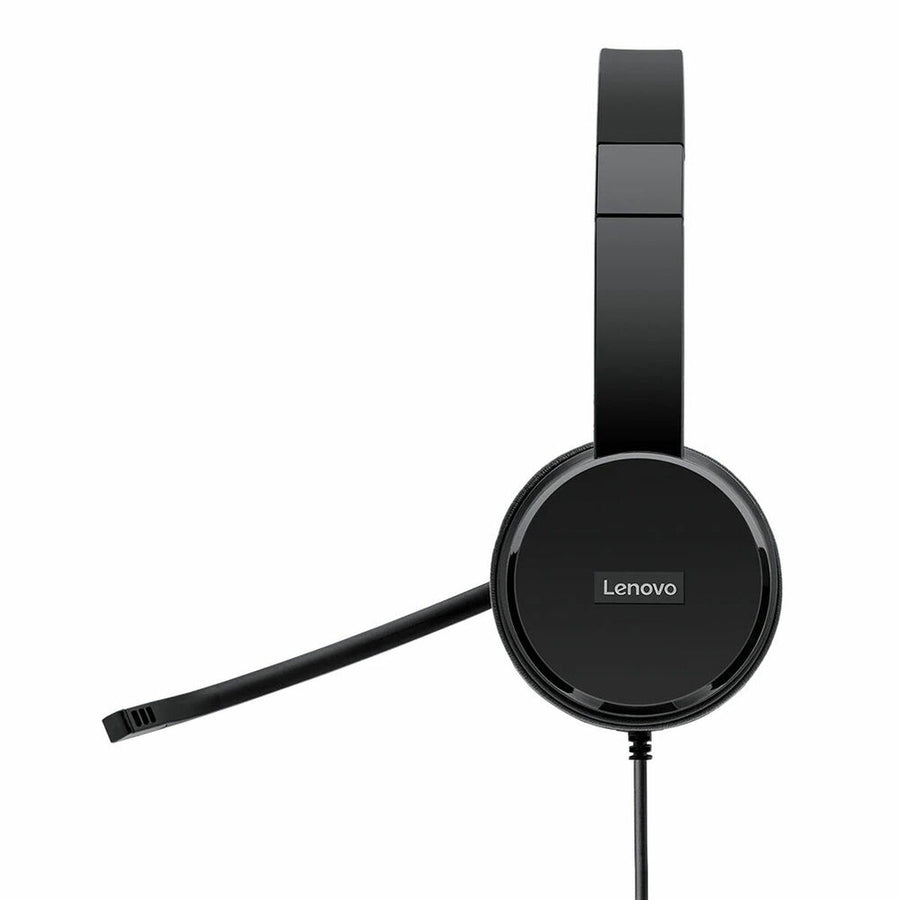 Casques avec Microphone Lenovo 4XD0X88524           Noir