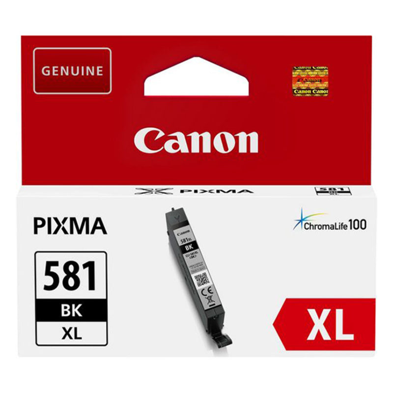 Cartouche d'Encre Compatible Canon CLI-581BK XL CCICTO0636 XL Noir