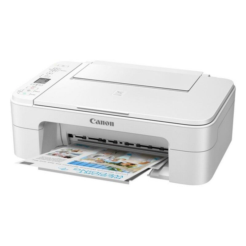 Imprimante Multifonction Canon Pixma TS3351 7 ipm WiFi LCD Blanc