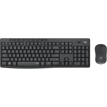 Clavier et souris sans fil Logitech 920-009802           Noir