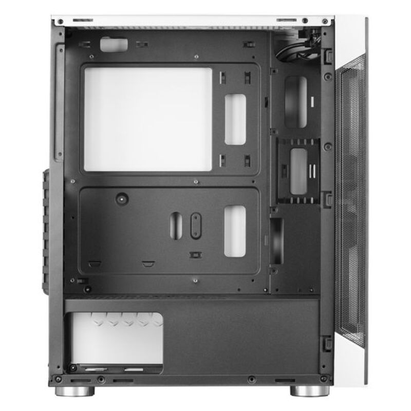 Boîtier ATX semi-tour Mars Gaming MC9W LED RGB Blanc