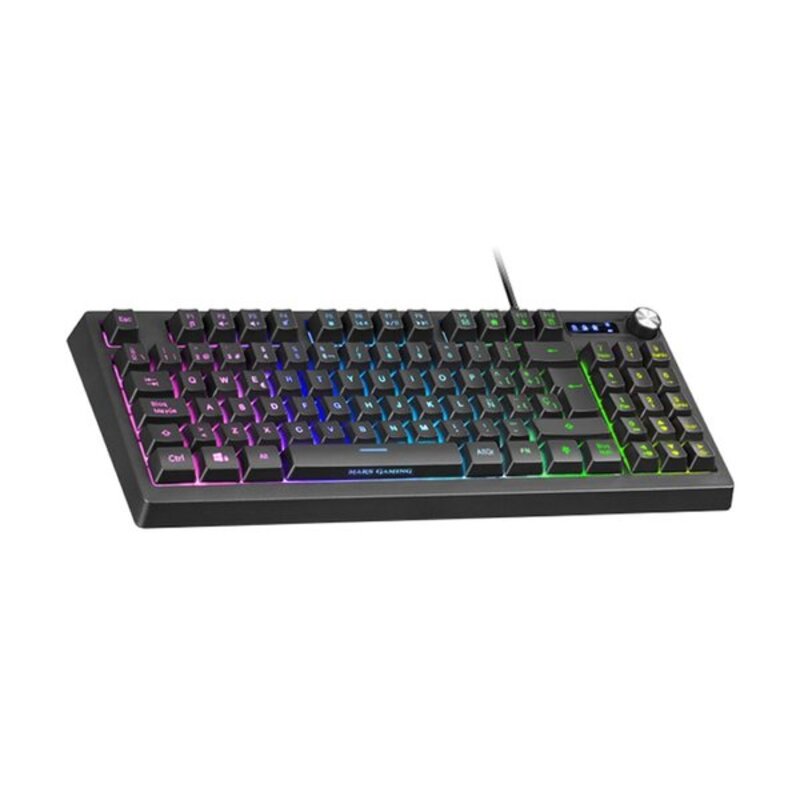 Clavier pour jeu Mars Gaming MKREVO LED RGB