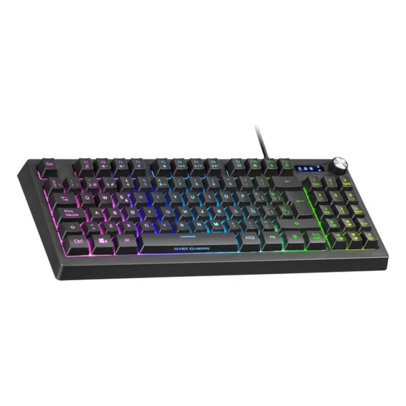 Clavier pour jeu Mars Gaming MKREVO LED RGB