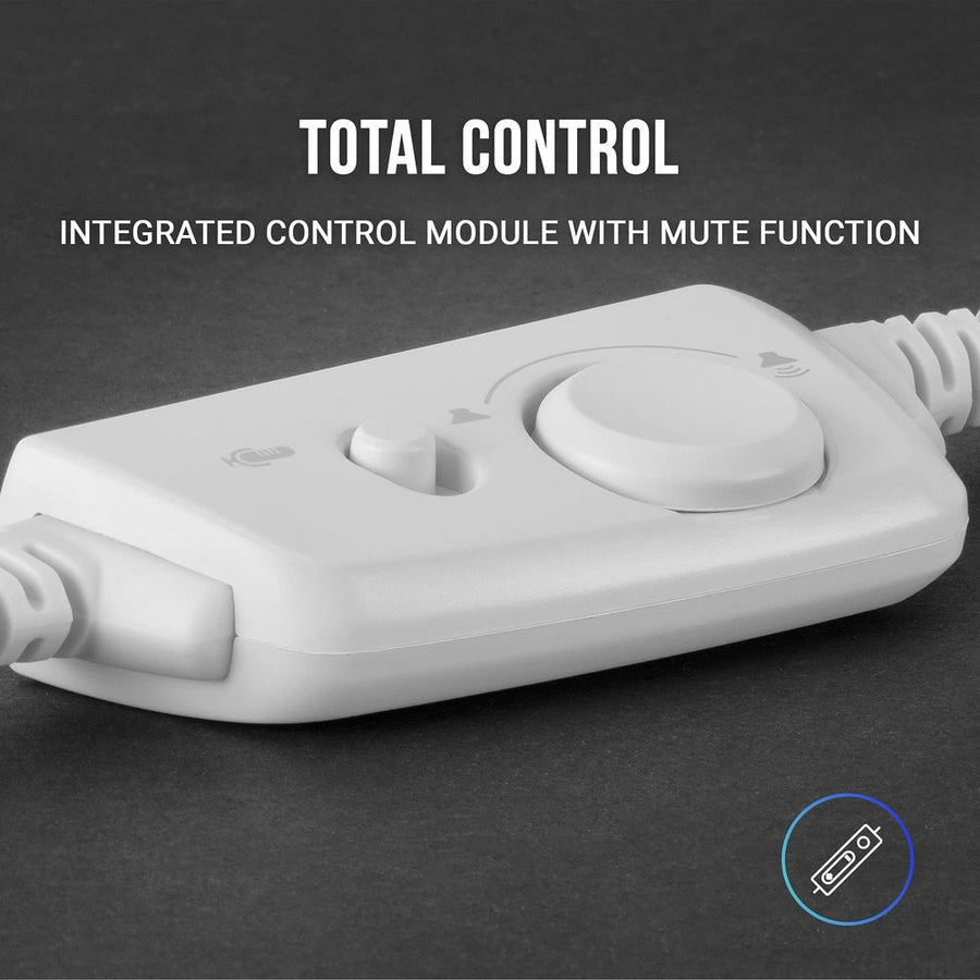 Casque avec Microphone Gaming Mars Gaming ‎MH320W LED RGB Stéréo Gris