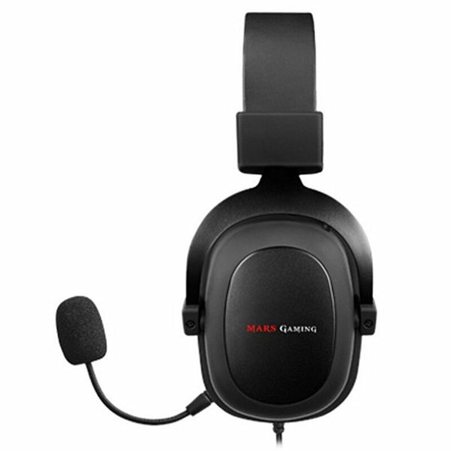 Casques avec Micro Gaming Mars Gaming MH5 (3.5 mm) Noir