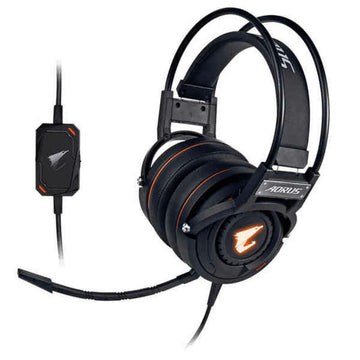 Casques avec Microphone Gigabyte AORUS H5 Noir