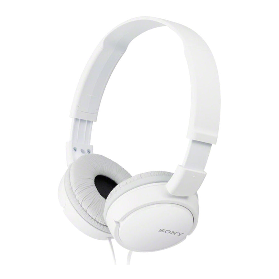 Casque Sony MDRZX110W Blanc Externe supra-aural Avec câble