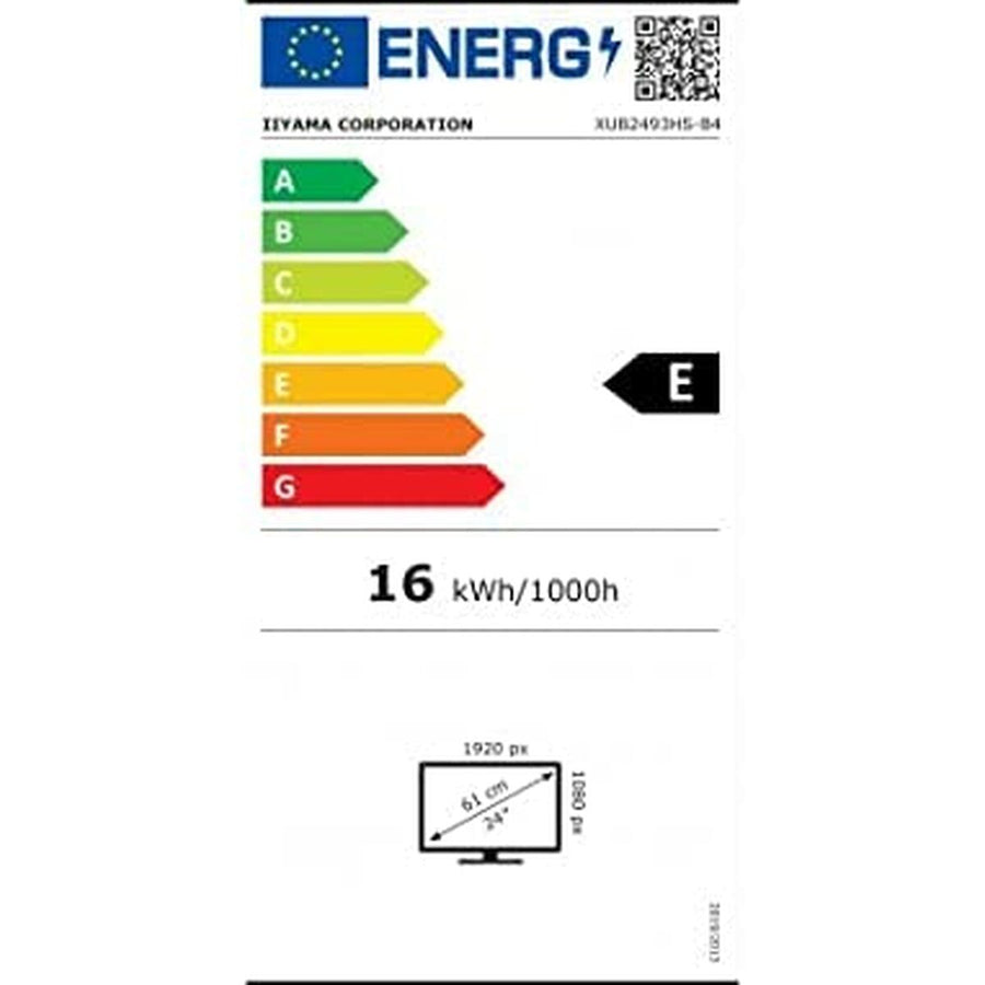 Écran Iiyama XUB2493HS-B4 FHD IPS 24