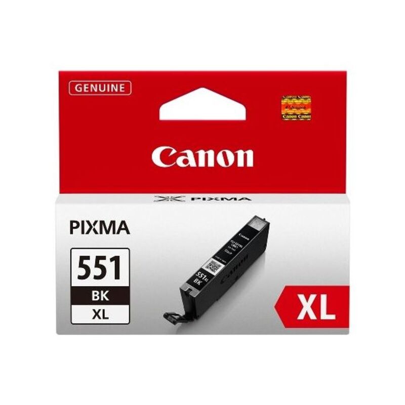 Cartouche d'Encre Compatible Canon CLI-551BK XL IP7250/MG5450 Noir