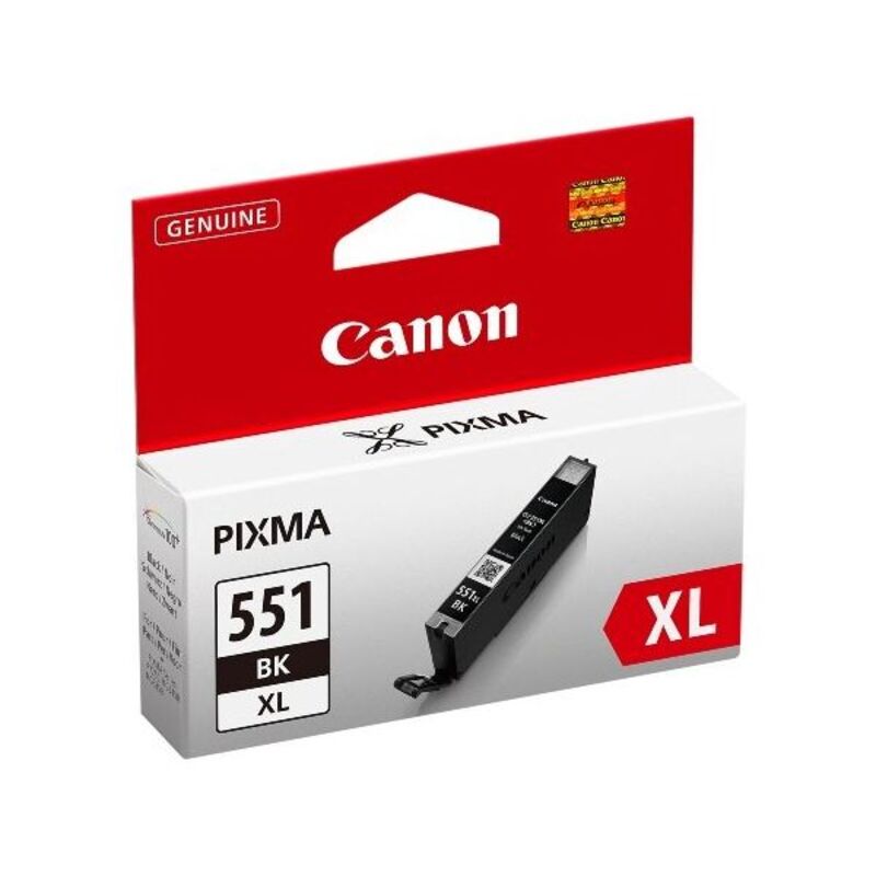 Cartouche d'Encre Compatible Canon CLI-551BK XL IP7250/MG5450 Noir
