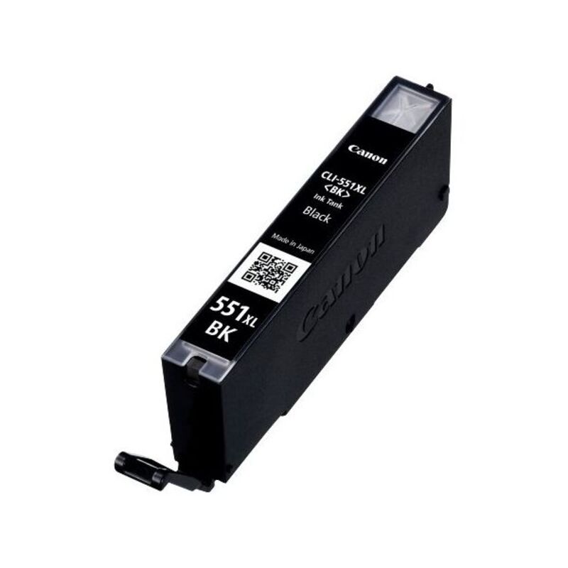 Cartouche d'Encre Compatible Canon CLI-551BK XL IP7250/MG5450 Noir