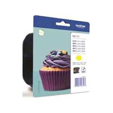 Cartouche d'encre originale Brother LC123YBP