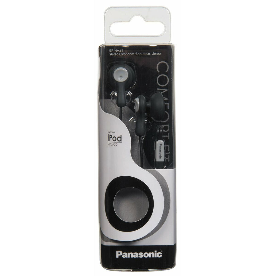 Casque Panasonic Corp. RPHV41EK Noir Avec câble In-Ear Néodyme