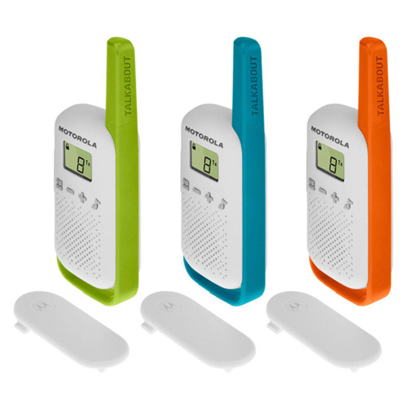 Talkie-walkie Motorola T42 Multicouleur (3 Pcs)