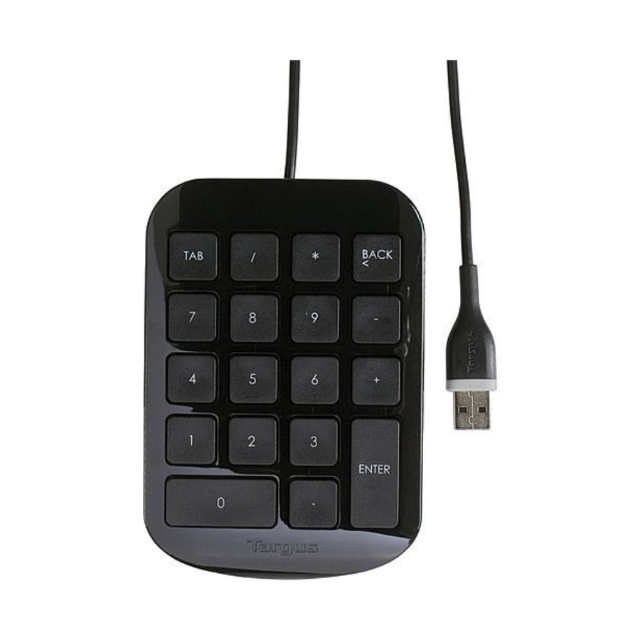 Clavier numérique Targus Keypad Noir
