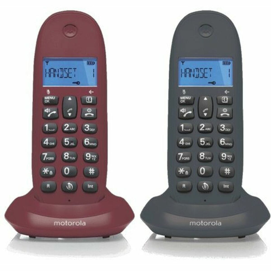 Téléphone Sans Fil Motorola C1002 LCD DECT