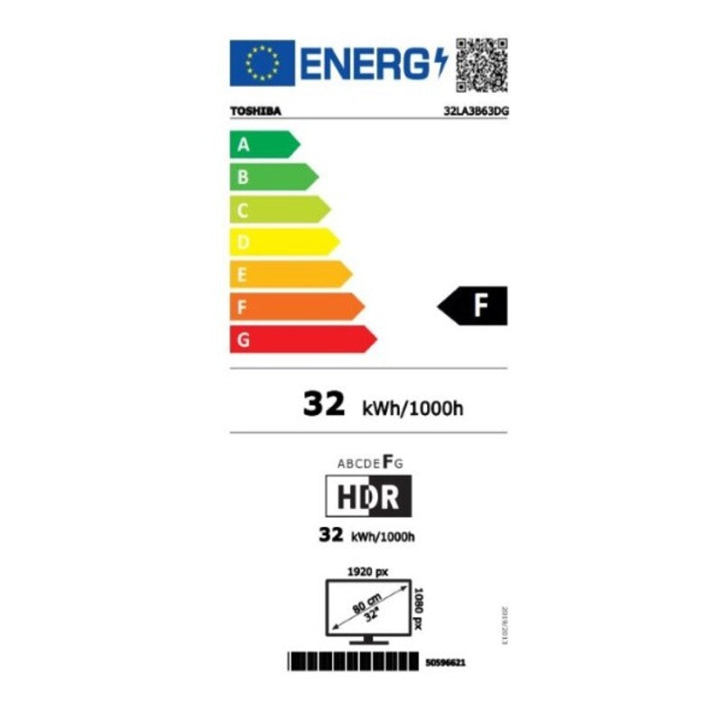 TV intelligente Toshiba 32LA3B63DG 32