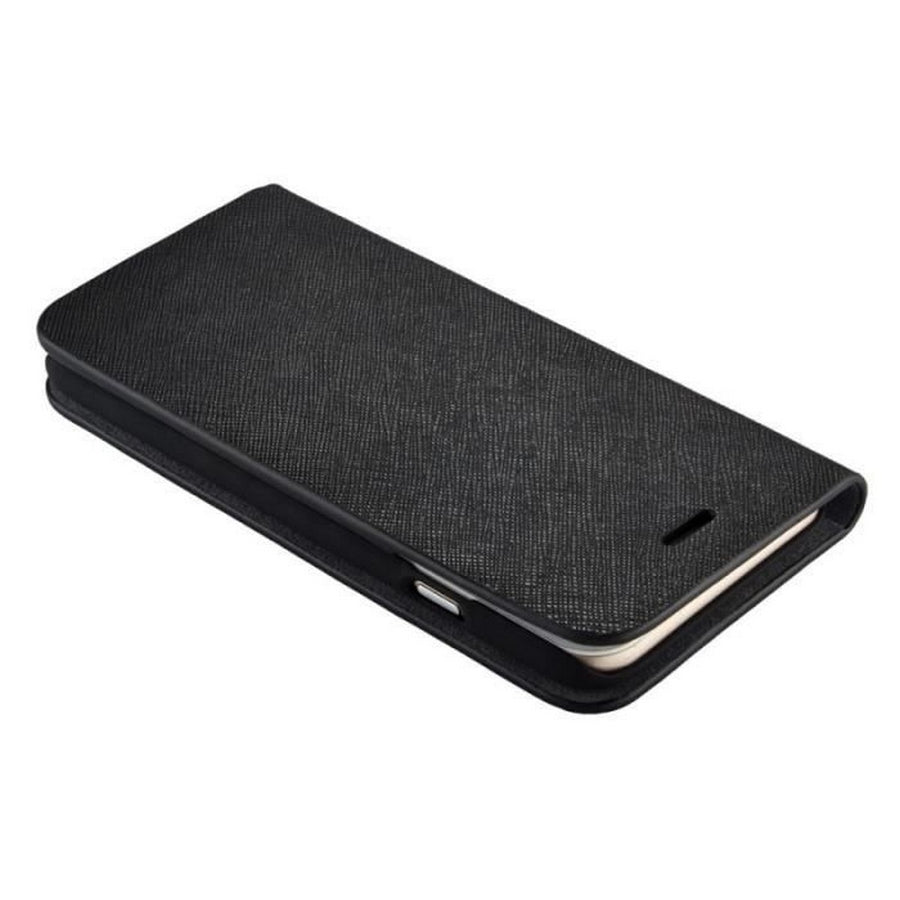 Housse pour Mobile avec coque QDOS EtuiFolio Noir Cuir iPhone 6